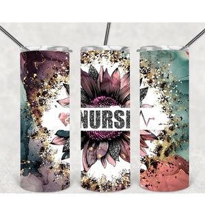 Sunflower nurse tumbler